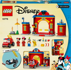 Zestaw klocków LEGO Mickey and Friends Remiza i wóz strażacki Myszki Miki i przyjaciół 144 elementy (10776) - obraz 9