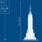 Zestaw klocków LEGO Architecture Empire State Building 1767 elementów (21046) - obraz 9