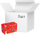 Упаковка Фиточай Наш Чай Похудей №1 с ароматом малины 25 пакетиков х 3 шт (482018323250162) - изображение 1
