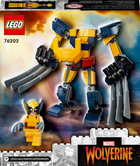 Zestaw klocków LEGO Super Heroes Marvel Mechaniczna zbroja Wolverine’a 142 elementy (76202) - obraz 9
