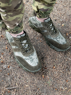 Тактичні Військові Кросівки-Берці 40 Хакі/Піксель - зображення 1