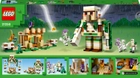 Конструктор LEGO Minecraft Фортеця «Залізний голем» 868 деталей (21250) - зображення 10