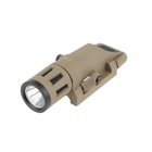 Ліхтар зброї InForce WML GEN2 White/IR 400 lumens з адаптером на рейки шолома Білий/Інфрачервоний 2000000128412 - зображення 1