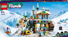 Zestaw klocków LEGO Friends Stok narciarski i kawiarnia 980 elementów (41756) - obraz 1