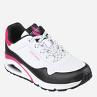 Жіночі кросівки Skechers 155593-WNPK 38 (8US) 25 см Білий/Рожевий (195969714997) - зображення 4