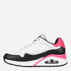 Жіночі кросівки Skechers 155593-WNPK 40 (10US) 27 см Білий/Рожевий (195969715031) - зображення 5