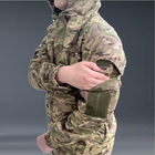 Костюм Горка летний тактический для военных Рип Стоп камуфляжный 46 Мультикам - изображение 6