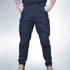 Чоловічі штани тактичні літні для ДСНС ріп стоп 54 Сині - зображення 1