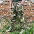 Мужские штаны тактические летние для военных рип стоп 52 Пиксель - изображение 7