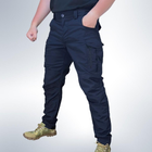 Чоловічі штани тактичні літні для ДСНС ріп стоп 58 Сині - зображення 2
