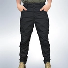 Мужские штаны тактические летние для силовых структур рип стоп 60 Черный - изображение 1