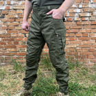 Чоловічі штани тактичні літні для НГУ ріп стоп 60 Олива - зображення 6