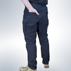 Мужские штаны тактические летние для ДСНС рип стоп 60 Синие - изображение 4