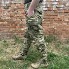 Мужские штаны тактические летние для военных рип стоп 50 Пиксель - изображение 6