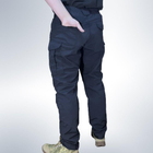 Чоловічі штани тактичні літні для ДСНС ріп стоп 48 Сині - зображення 4