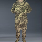 Костюм Горка летний тактический для военных Рип Стоп камуфляжный 56 Пиксель - изображение 4