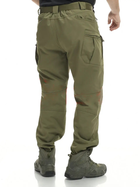 Тактичні утеплені штани Eagle PA-04 IX7 Soft Shell на флісі Olive Green XXXL - зображення 3