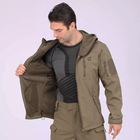 Куртка тактична Eagle Soft Shell JA-01-0 із флісом Olive Green L - зображення 5