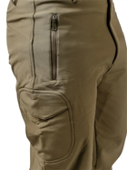 Тактичні утеплені штани Eagle PA-01 Soft Shell на флісі Olive Green S - зображення 6