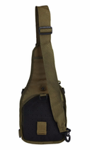 Рюкзак тактичний Eagle M02G Oxford 600D 6 літр через плече Army Green - зображення 3