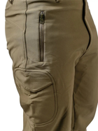 Тактические штаны утепленные Eagle PA-01 Soft Shell на флисе Olive Green XL - изображение 6