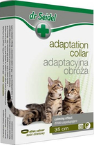 Obroża uspokajająca dla kotów Dr Seidel adaptacyjna 35cm (DLZDERSMY0004) - obraz 1