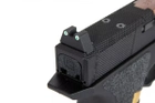 Страйкбольний пістолет SAI BLU Glock 17 Specna Arms Edition Green Gas - зображення 6