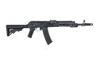 Страйкбольна штурмова гвинтiвка Specna Arms AK74 SA-J06 Edge 2.0 ESA 2 Black - изображение 5