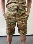 Тактичний літній костюм (поло + шорти) мультикам L - зображення 6