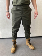 Тактичні штани літні хакі НГУ ріп-стоп L - зображення 1