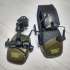 Активні навушники Howard Leight Impact Sport USA з кріпленням на шолом "чебурашки" - зображення 3