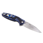 Нож складной Ruike Fang P105-Q (длина: 213мм, лезвие: 92мм), синий - изображение 2