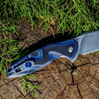 Нож складной Ruike Fang P105-Q (длина: 213мм, лезвие: 92мм), синий - изображение 8