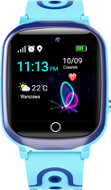 Дитячий телефон-годинник з GPS-трекером GOGPS ME K17 Blue (K17BL) - зображення 1