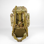 Тактичний армійський рюкзак, мультикам, 80л - зображення 4