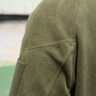 Флісова тактична кофта. Куртка флісова з капюшоном Шерман олива розмір 68 (926) - зображення 8