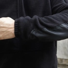 Флісова тактична куртка з капюшоном Шерман чорний розмір 56 (926) - изображение 9