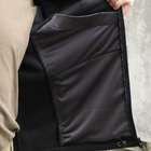 Флісова тактична куртка з капюшоном Шерман чорний розмір 56 (926) - изображение 12