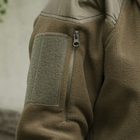 Флісова тактична куртка з капюшоном Шерман олива розмір 62 (926) - изображение 6