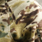 Флісова тактична кофта. Мультикам. Куртка флісова з капюшоном Шерман розмір 68 (926) - зображення 6