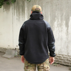 Флісова тактична куртка з капюшоном Шерман чорний розмір 46 (926) - зображення 5