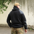 Флісова тактична куртка з капюшоном Шерман чорний розмір 62 (926) - зображення 3