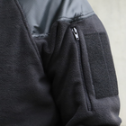 Флісова тактична куртка з капюшоном Шерман чорний розмір 68 (926) - зображення 8