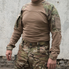 Тактическая рубашка УБАКС Мультикам Койот. UBACS с длинным рукавом "Самурай" размер 52 (914-1) - зображення 2