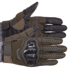Рукавички тактичні із закритими пальцями Military Rangers BC-9876 колір: Оливковий, розмір: XL - изображение 1