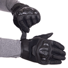 Рукавички тактичні із закритими пальцями SP-Sport BC-8795 Колір: Чорний розмір: XL - изображение 2
