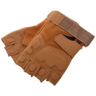 Тактичні рукавички з відкритими пальцями SP-Sport BC-8811 Розмір: L - зображення 5