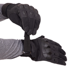 Перчатки тактичні із закритими пальцями SP-Sport BC-8794 Чорний розмір: L - зображення 3