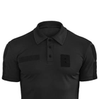 Тактична футболка поло Polo 52 розмір XL,футболка зсу поло чорний для поліцейських,чоловіча футболка поло - зображення 7