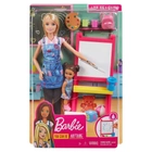Ігровий набір із лялькою Barbie Кар'єра Вчителька малювання GJM29 (887961813876) - зображення 6